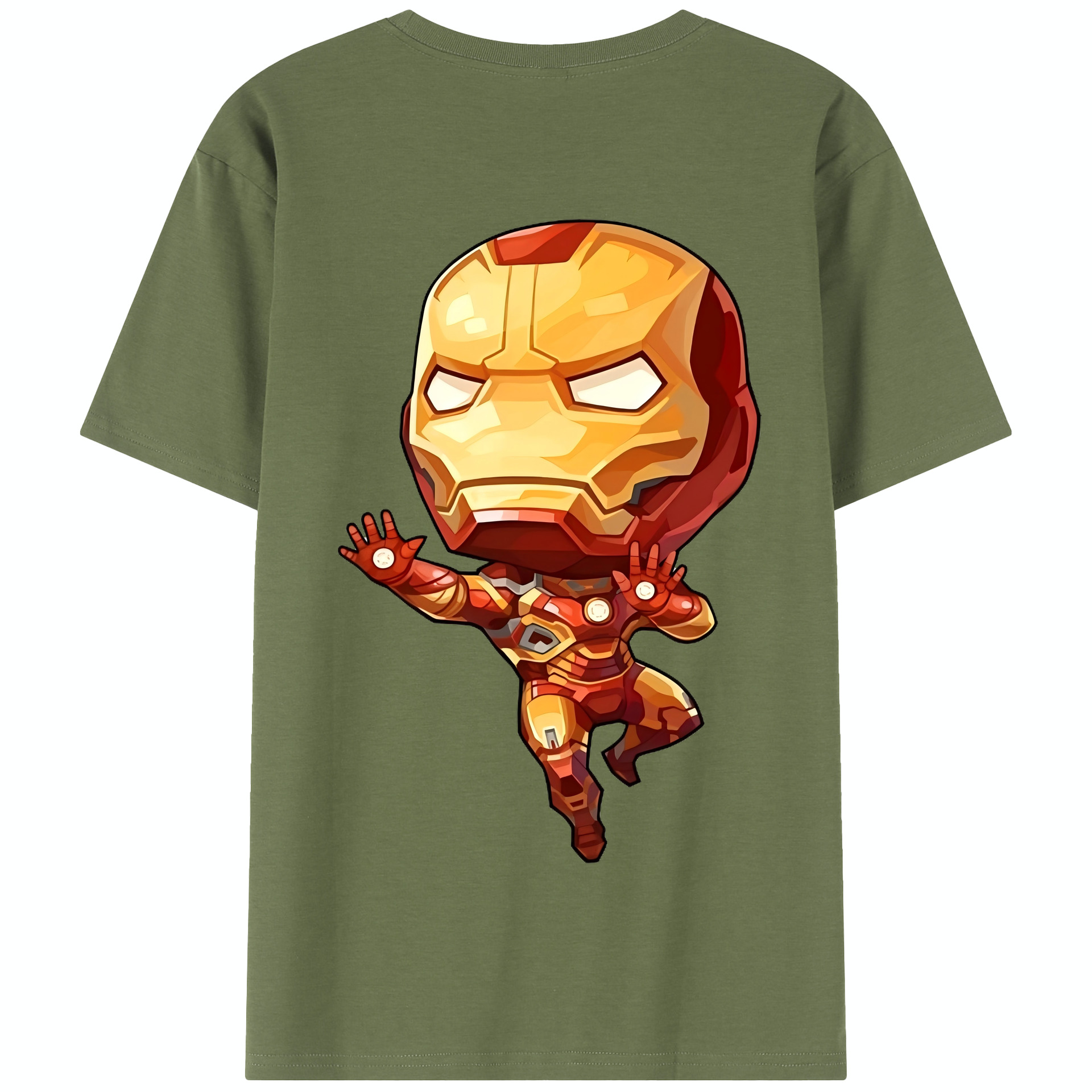 （画像用） アベンジャーズ The Avengers 綿100％半袖Tシャツ（背面プリント）